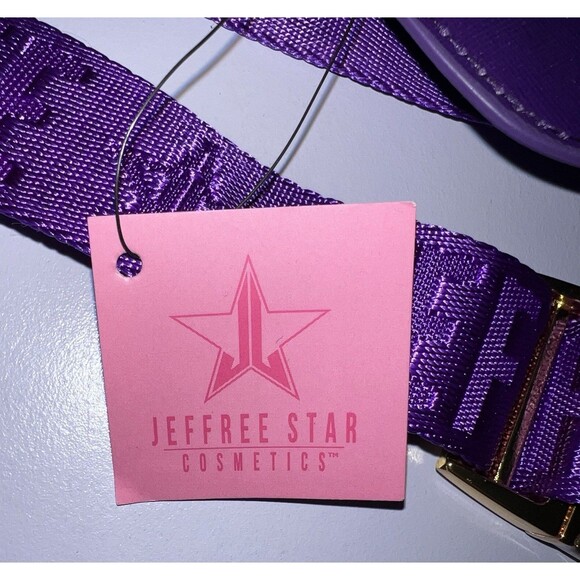 Jeffree Star Purple Waist Fanny Pack Cosmetic Bag Blood Lust Collection NWT - Picture 12 of 16
